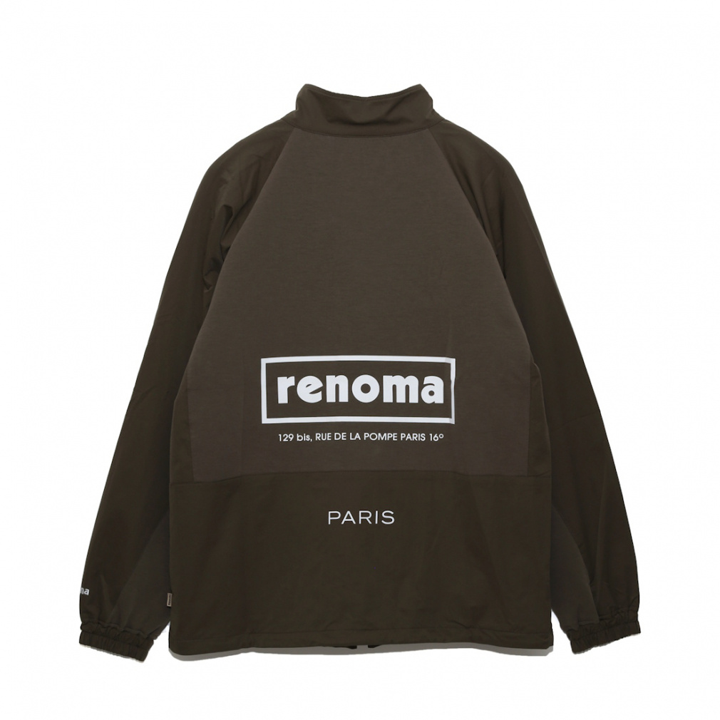 レノマ ゴルフウェア 長袖ウインドブレーカー 秋 冬 BASIC SWITCHING