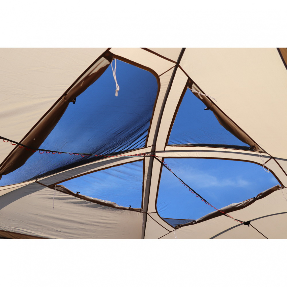 アルペンアウトドアーズ 2ルームテント AOD-3 キャンプ ドームテント 4