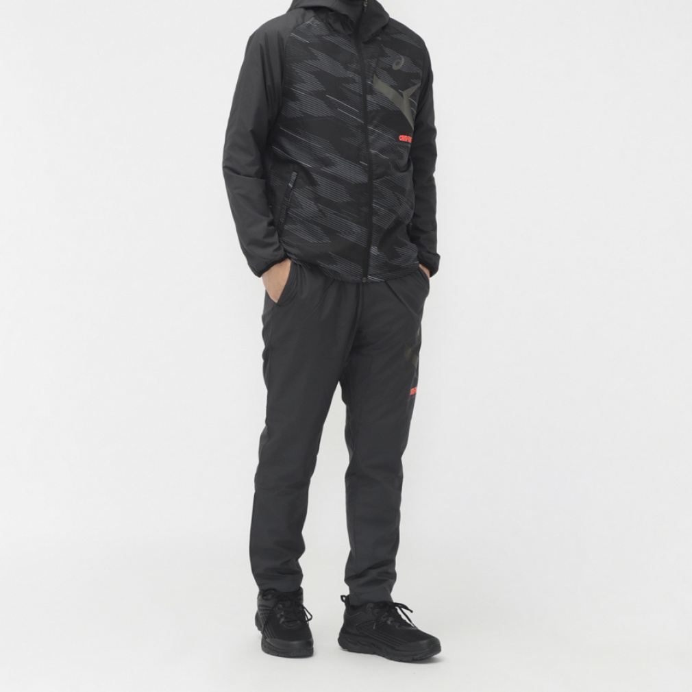 アシックス メンズ ウインドジャケット AIM-TRG裏トリコット