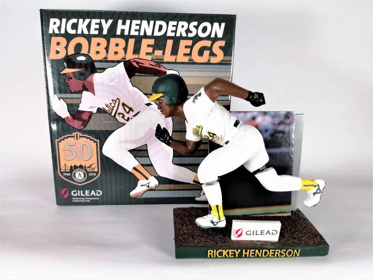 未使用】リッキー・ヘンダーソン／”ボブルレッグ” ボブルヘッド(バブル