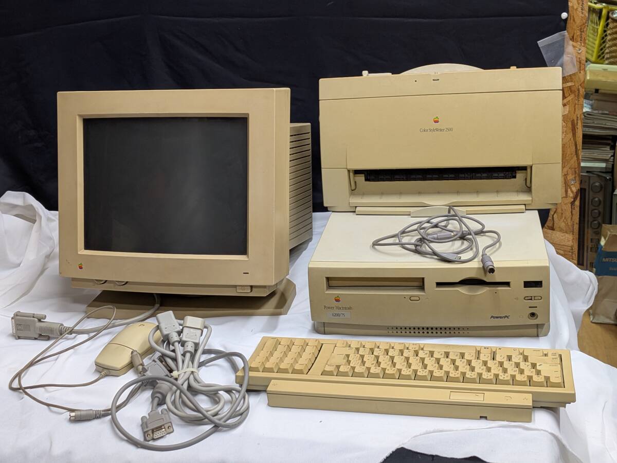 送料無料 Apple Color Display ジャンク M1212 Macintosh ディスプレイ