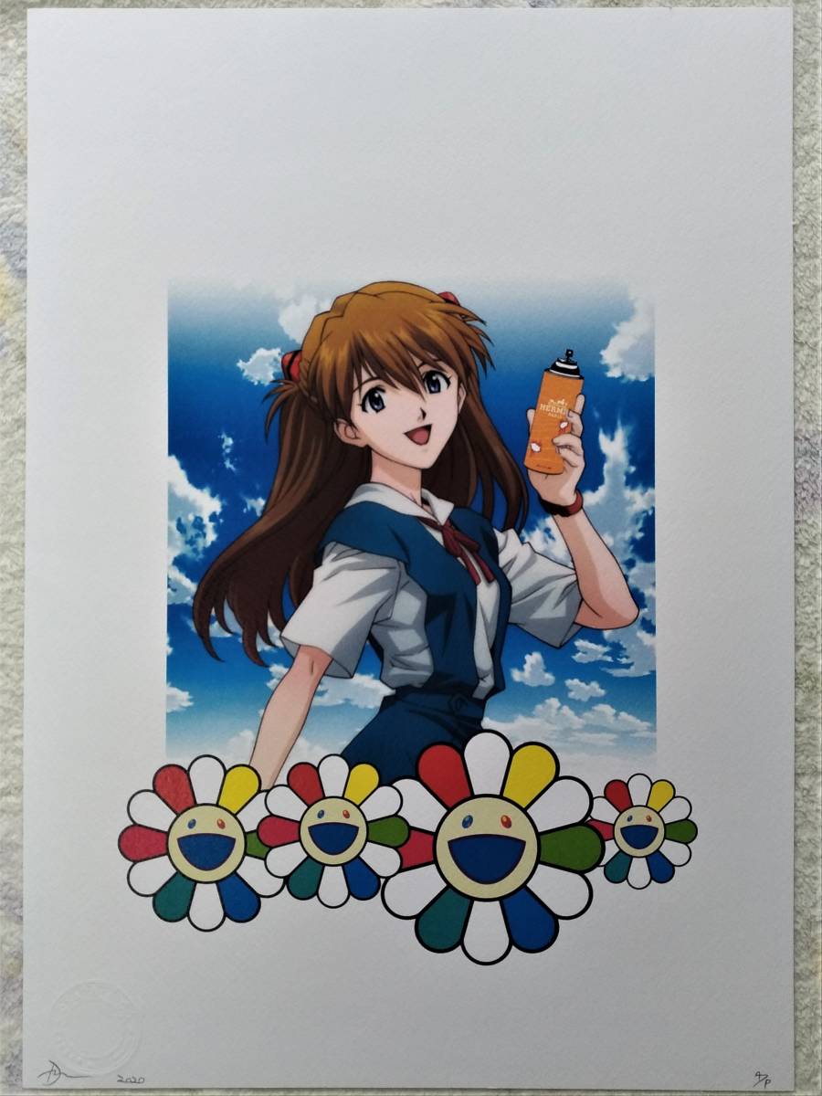 新品】【限定アート】 シルクスクリーン （版画） エヴァンゲリオン