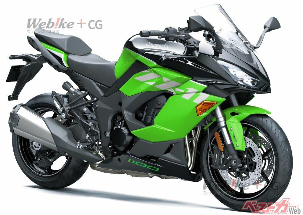 スクープ】Ninja1000SXが2025年型でNinja1100SXに進化し、電サスのSEも