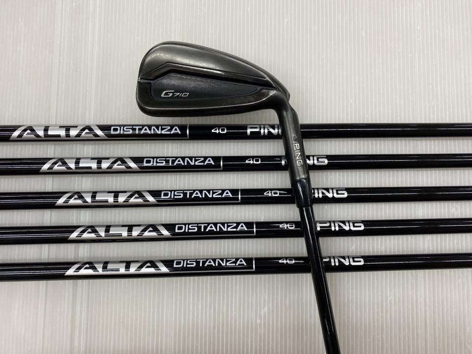 G710｜ピン｜アイアンセット｜ALTA DISTANZA BLACK 40｜中古ゴルフ