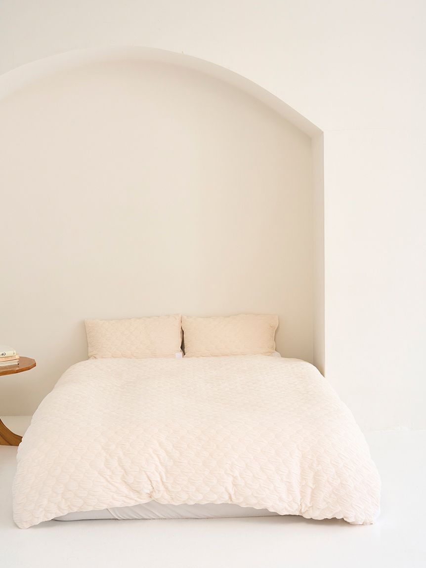 Sleep】くしゅくしゅ 3点セット（ダブル）(寝具セット)｜ルームウェア