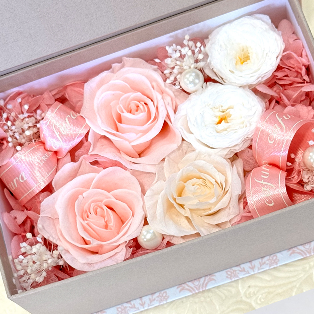 プリザーブドフラワー 結婚お祝い ピンク バラ 花 プレゼント ギフト