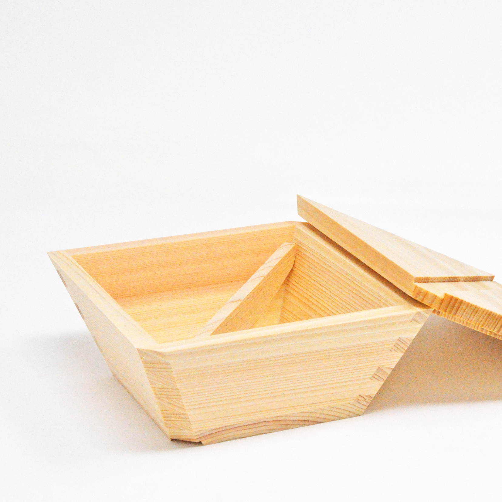 枡のおひつ COBITSU 【おひつ/木製/レンジ対応/冷凍ごはん】 - 【枡