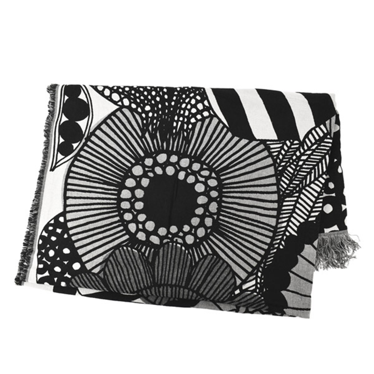 マリメッコ marimekko ブランケット 069298 190 SIIRTOLAPUUTARHA