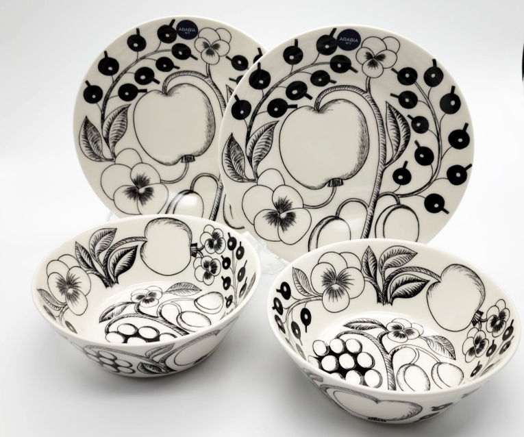 結婚祝い プレゼント 【アラビア】 パラティッシブラック 結婚祝い食器