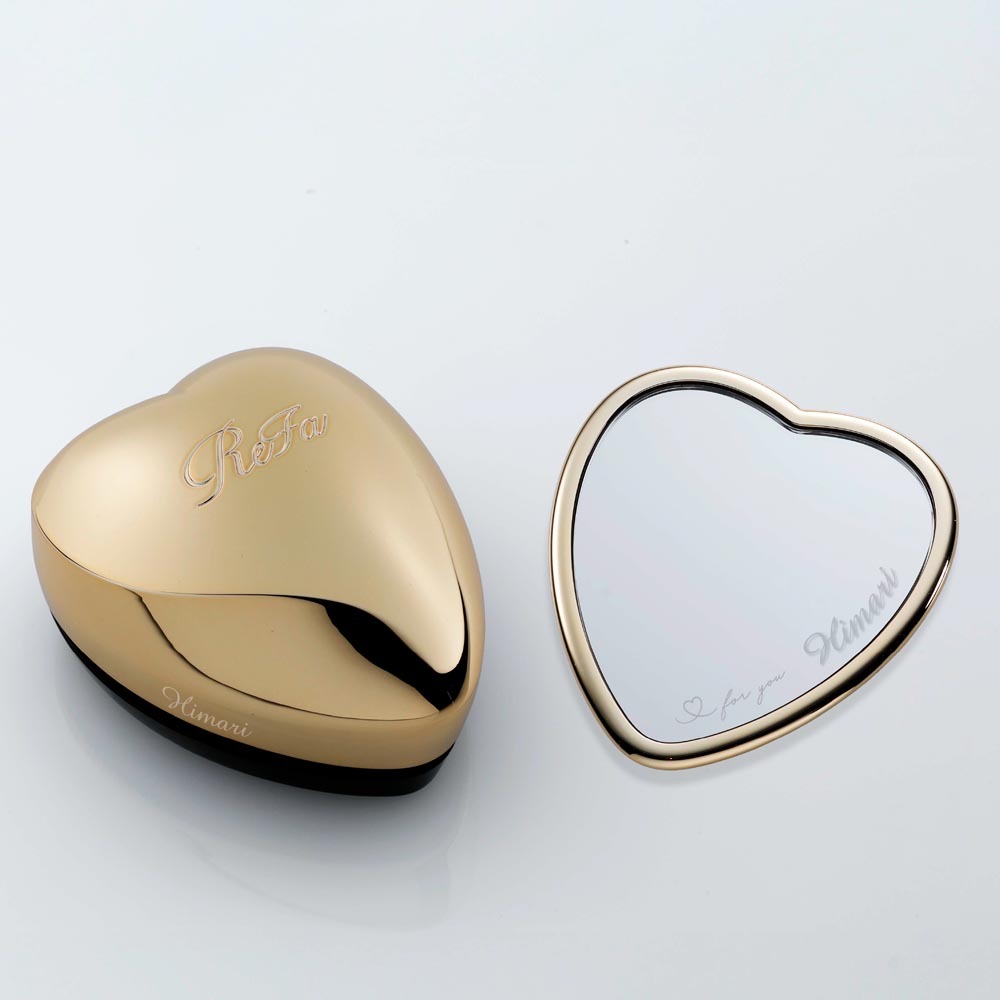 ReFa リファ ハートミラー ハートブラシ シャンパンゴールド 2点セット