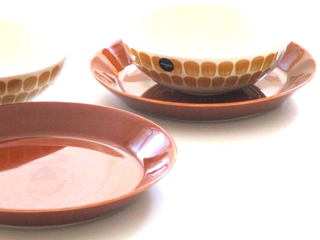 アラビアARABIA イッタラiittala ボウル・プレート食器セット4ピース