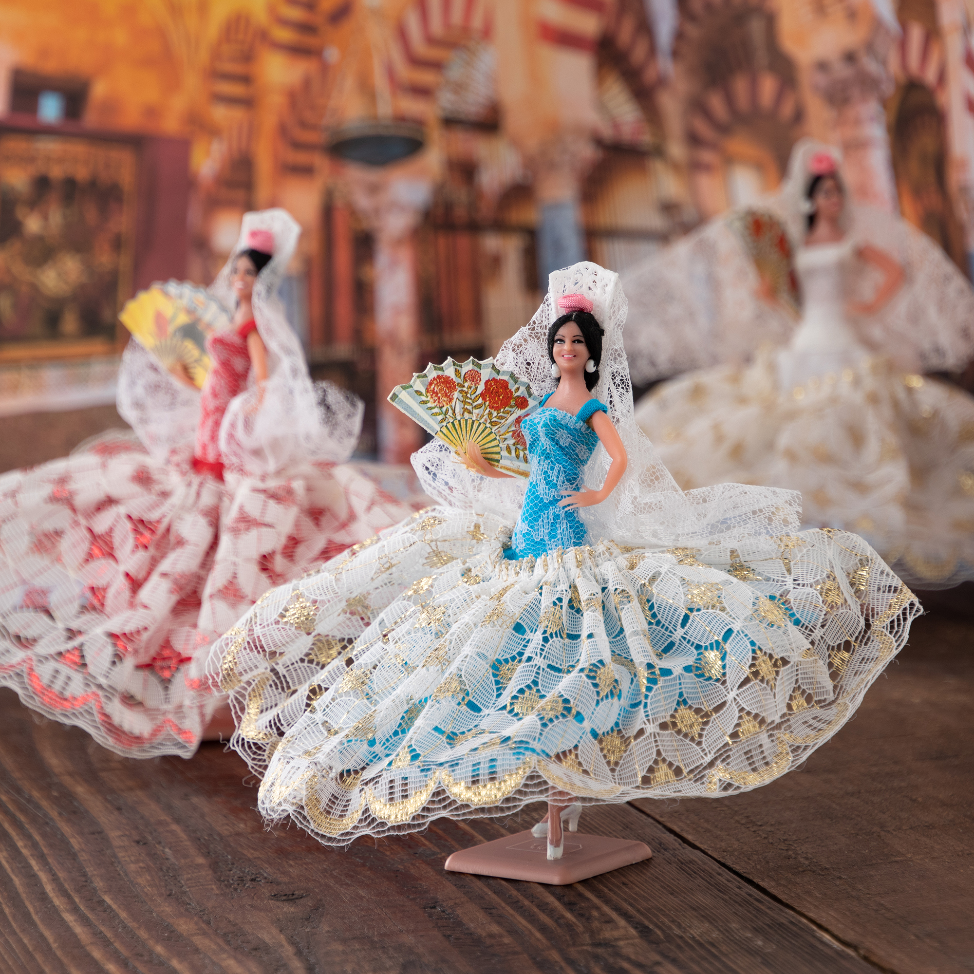 スペイン製 フラメンコドール アバニコ フラメンコ衣装 置物 人形