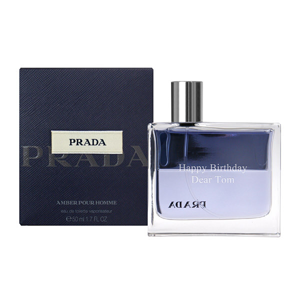 プラダ アンバー プールオム 名入れ男性用香水 - 【スマートギフト