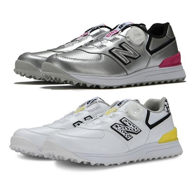 ニューバランス ゴルフシューズ 574 v3 SL BOA WGBS574 スパイクレス