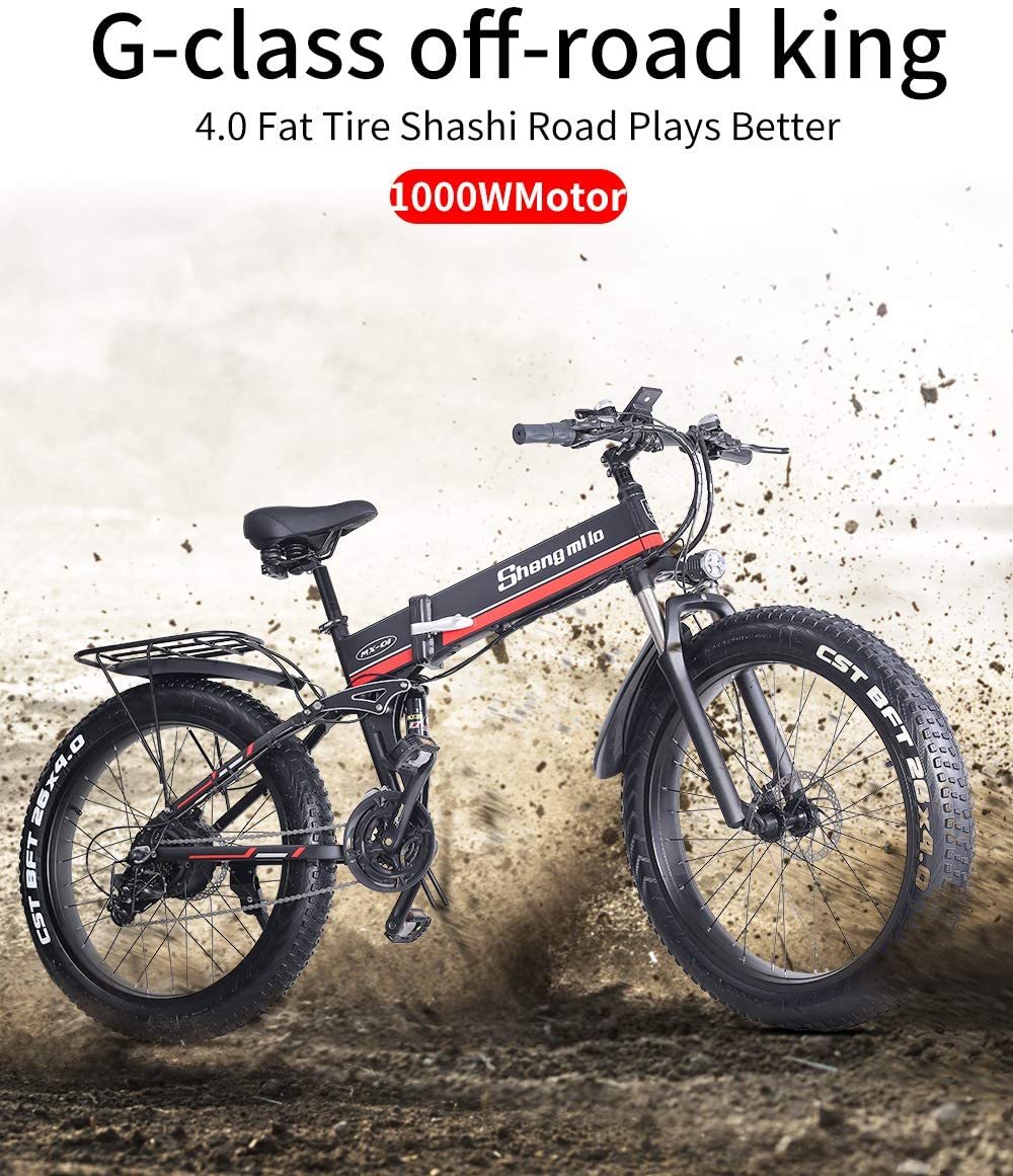 ☆数量限定高級版☆ Shengmilo Mx01ファットバイク アシスト自転車