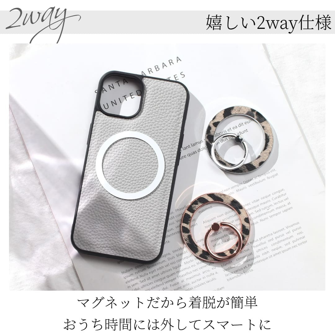 iphone14 ケース リング付き magsafe マグセーフ iphone14Pro