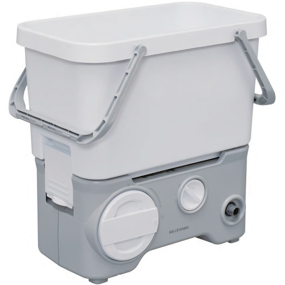 公式】高圧洗浄機 タンク式 アイリスオーヤマ 充電タイプ ホワイト SDT