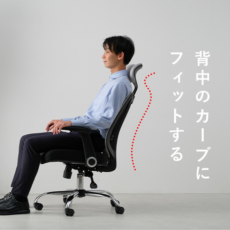 オフィスチェア メッシュ OFC-MHH 送料無料 メッシュバックオフィス