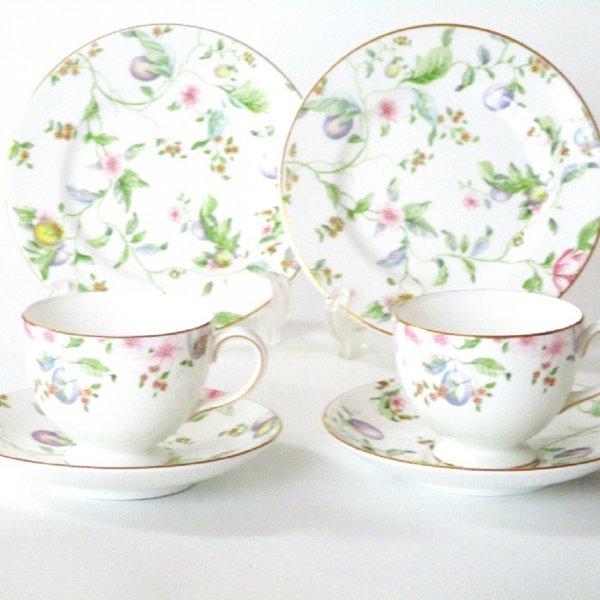 ウェッジウッドWEDGWOOD スウィートプラム ハニーセット（ペアブランド