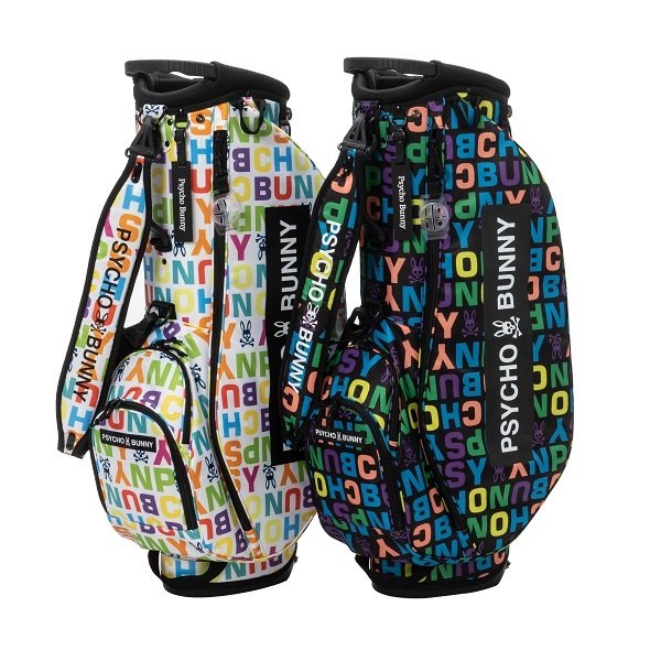 サイコバニー ゴルフ キャディバッグ MULTIPLE LOGO Psycho Bunny