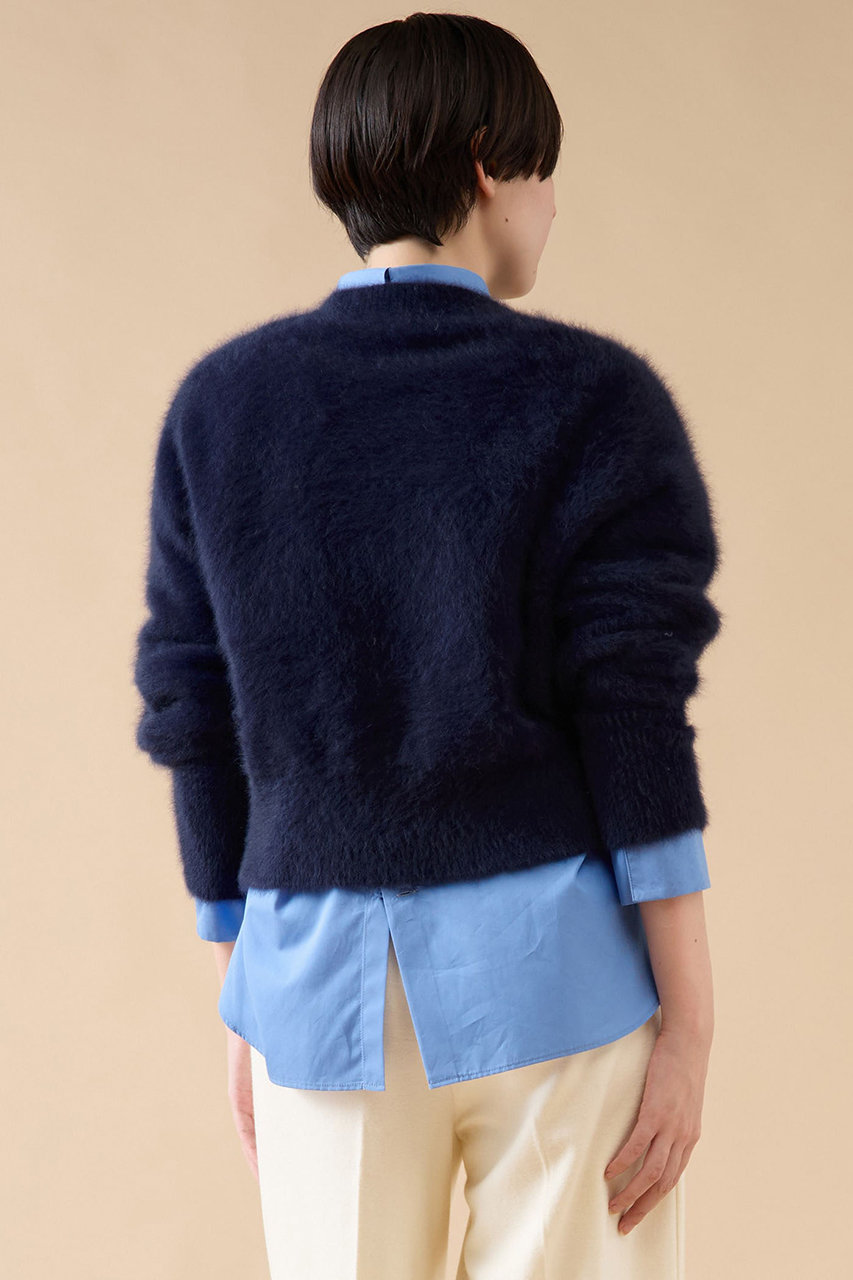 martinique(マルティニーク)｜《WEB限定》FOXカシミヤクルーネックプル