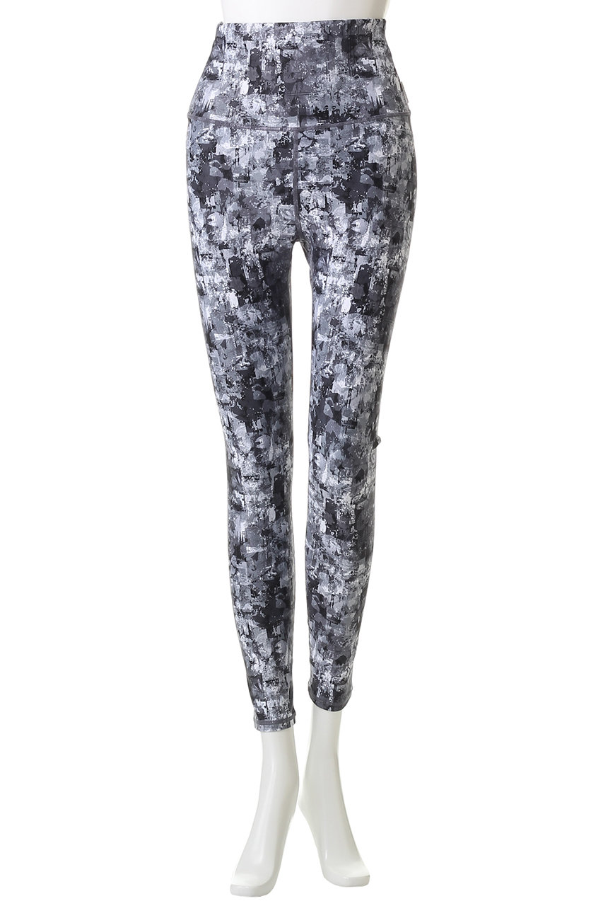 Julier(ジュリエ)｜sandflowerプリントスーパーハイレギンス/ブルー系