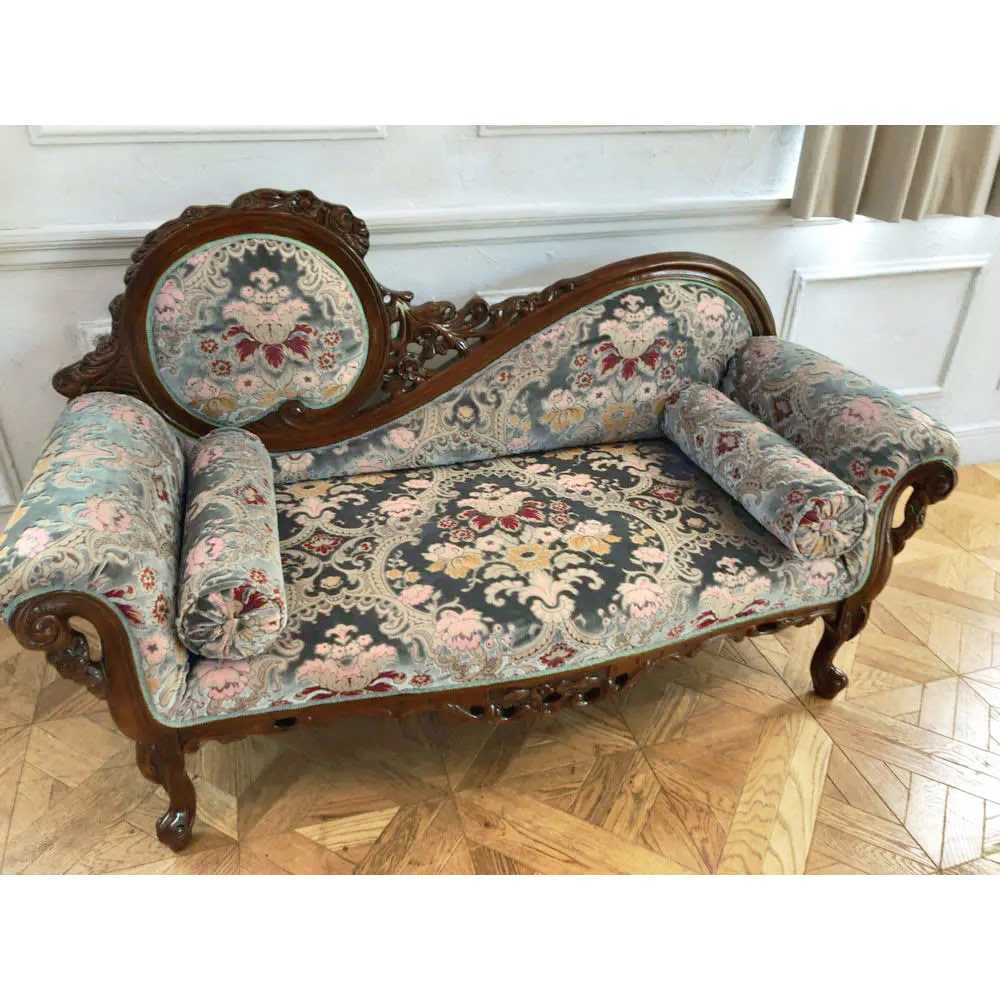 首都圏送無料〜80's アンティークソファ コレクターコンディション花柄