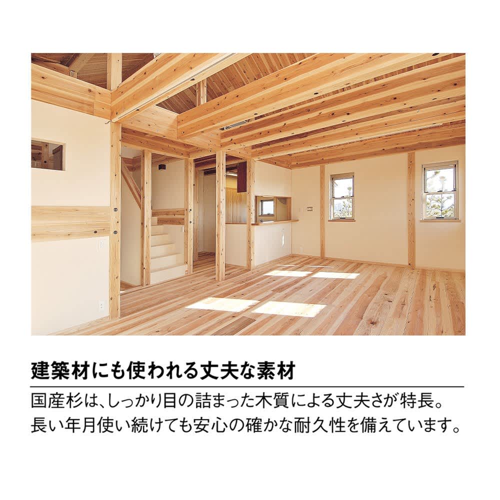 国産杉 薄型頑丈タワーシェルフ 幅120cm高さ89.5cm 通販 - ディノス