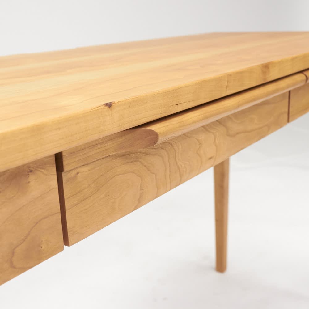 Blossom（ブロッサム） チェリー天然木北欧風シリーズ デスク 幅120cm