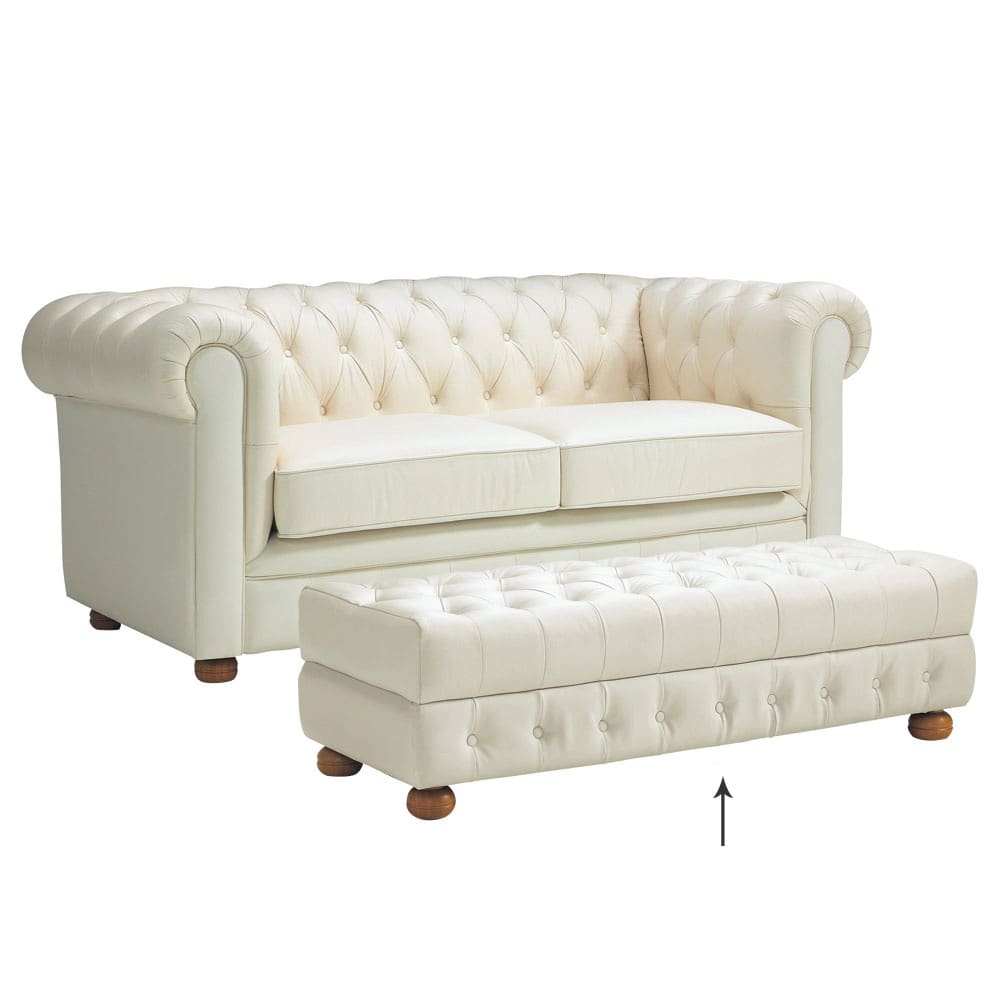 LeClass/ルクラス 本革張りレザーベンチ・スツール 幅120cm 通販