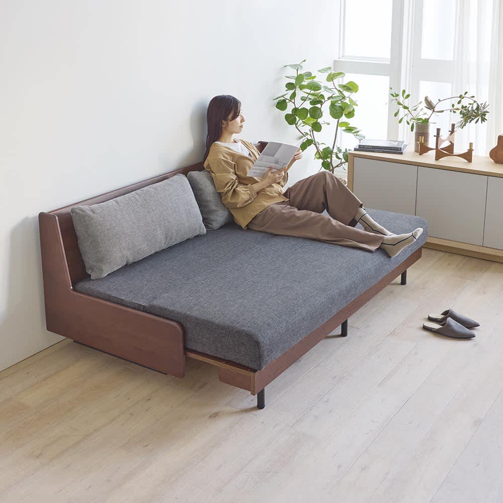 Paxon/パクソン ごろ寝ソファベッド 幅181cm 通販 - ディノス