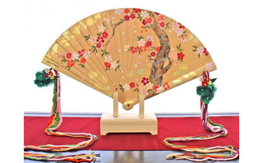 舞扇堂】金銀箔押し手描き檜扇 桜・紅葉 - 京都府京都市｜ふるさと