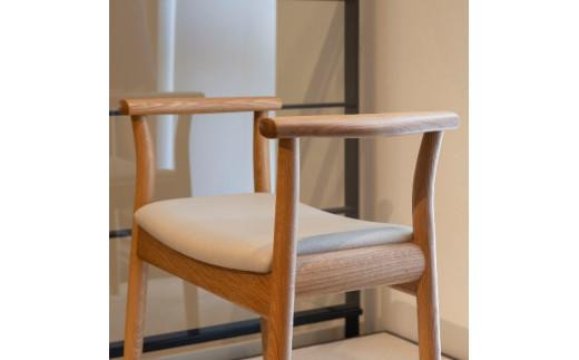 飛騨の家具】 玄関チェア PoChair (ホワイトオーク)（KZ290A/291A