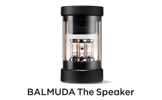 バルミューダ BALMUDA The Speaker M01A／JP（ブラックBK／ホワイトWH