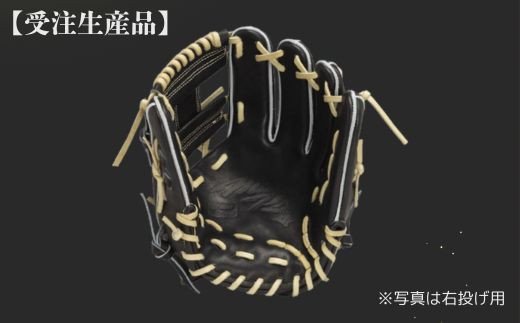 AO76 ミズノプロ 硬式用 野球グラブ 内野手用 長岡型（ 右投げ