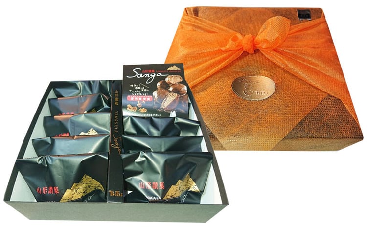 山形讃菓 Sanga 10個入 FZ23-085 - 山形県山形市｜ふるさとチョイス