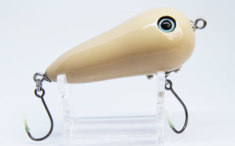 淡水バス用漆ルアー ＜RIVER STONE GHOST 70 ＞【石川工房】 70mm