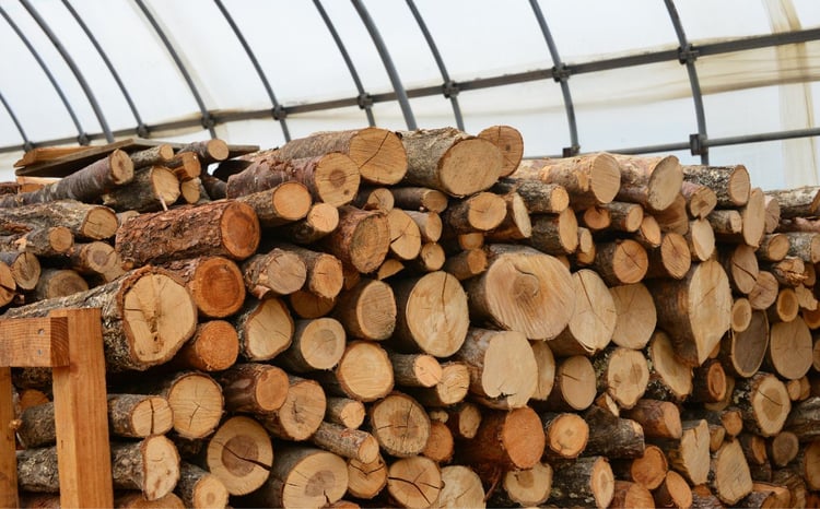 即使用可能 完全乾燥薪 1立米(軽トラック1台分) 針葉樹 (マツ