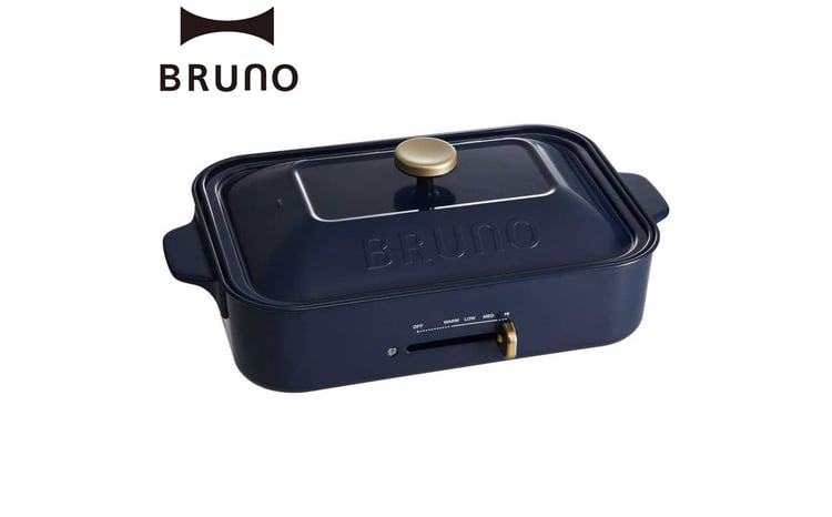 BRUNO コンパクトホットプレート プレート2種(たこ焼き 平面) 【※配送