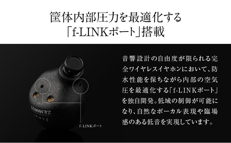 ANC完全ワイヤレスイヤホン final ZE3000 SV ZE3000後継機 /ノイズ