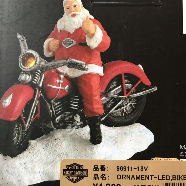 Harley Davidson - ハーレーダビットソン純正 mini bikerサンタsnow