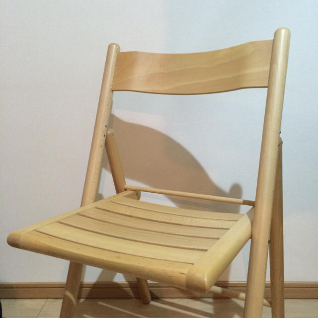 MUJI (無印良品) - 2脚セット無印 折りたたみイス の通販 by ssiinn's