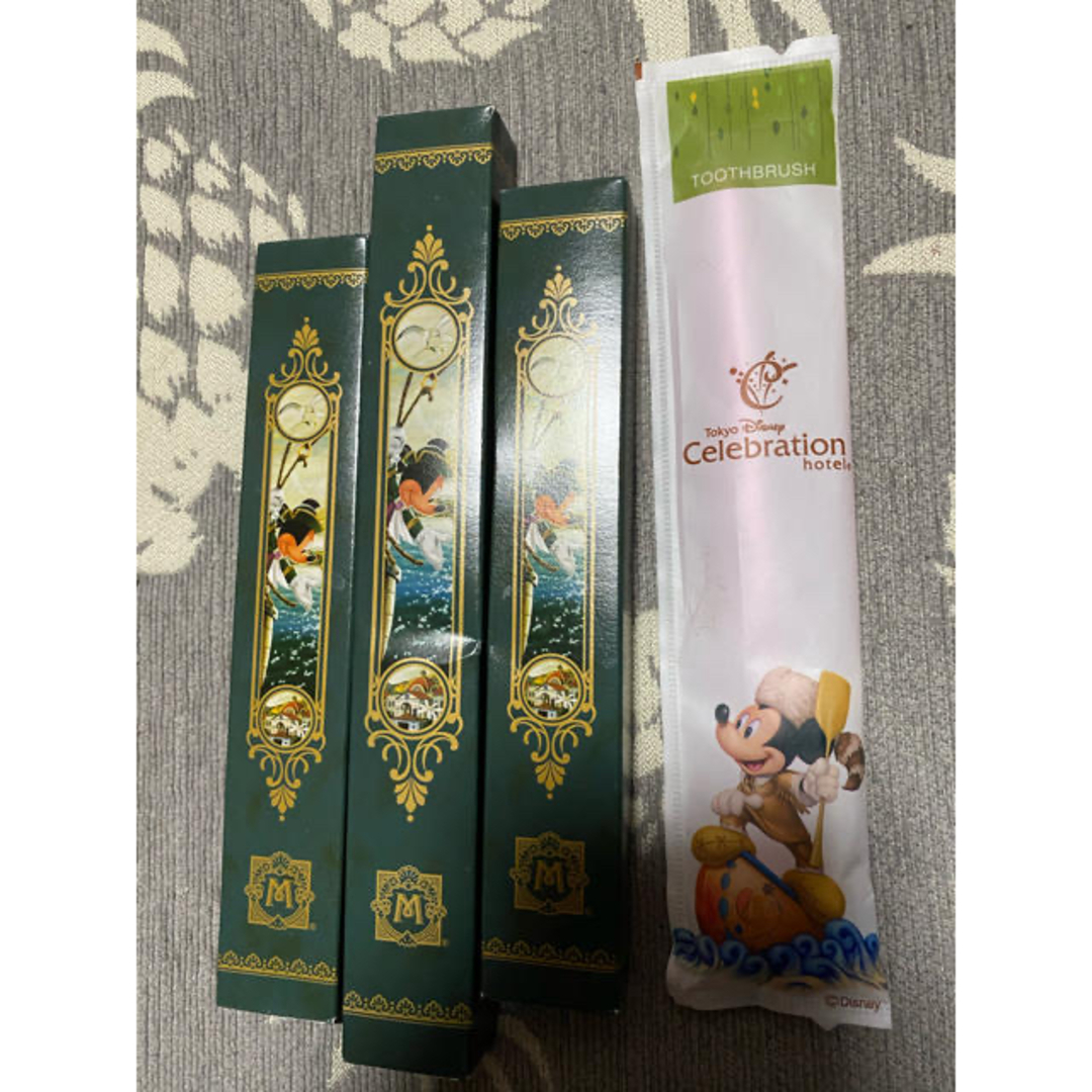 Disney - ☆ディズニーホテル☆歯ブラシ4本セット☆ホテルミラコスタ