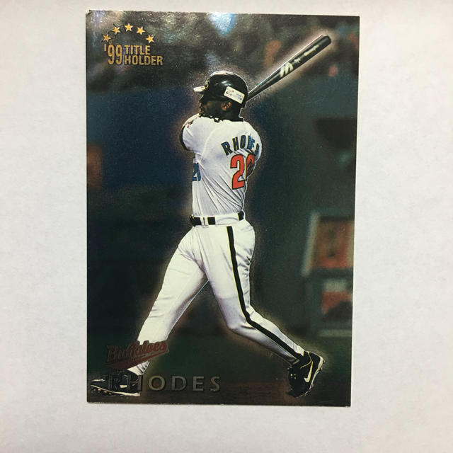 プロ野球カード 1999年 タフィ・ローズ 背番号20 大阪近鉄バファローズ