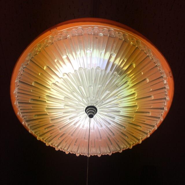 昭和レトロ ヴィンテージ 照明 レトロポップ 80s 電傘 古道具 骨董の