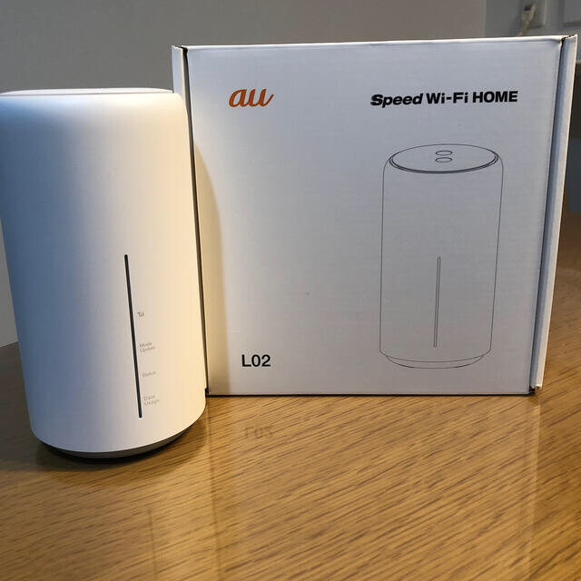 au - au Speed Wi-Fi HOME L02 ホームルーターの通販 by とも's shop