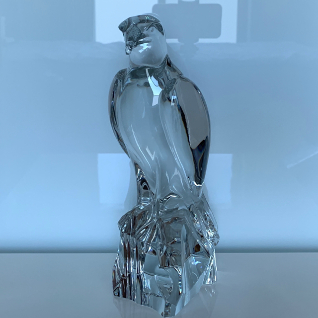 ✯極レア 高級 傑作 Baccarat イーグル 鷲 鷹 鳥 クリスタル 置物✯の