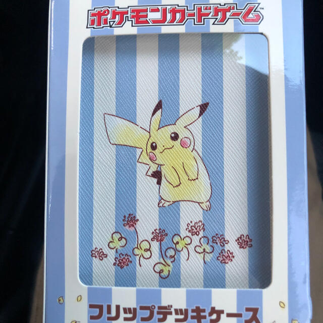 ポケモン - フリップデッキケース ピカチュウ 水色の通販 by BECK's
