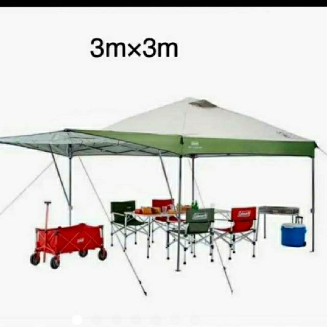 Coleman - コールマン スイングウォール付き タープの通販 by ジム