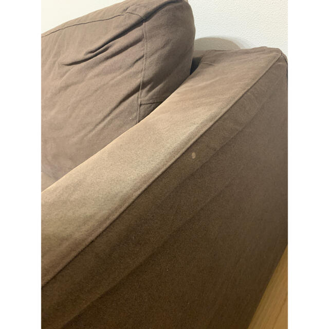 MUJI (無印良品) - 無印良品 ソファ ブラウン 2シーターの通販 by み's